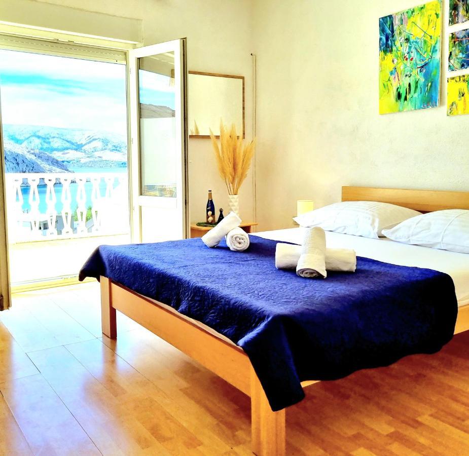 Stanko Sea View Apartment Metajna Exterior photo